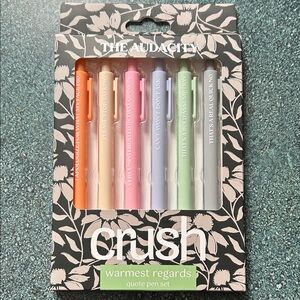 Crush Warmest Regards Pen Set